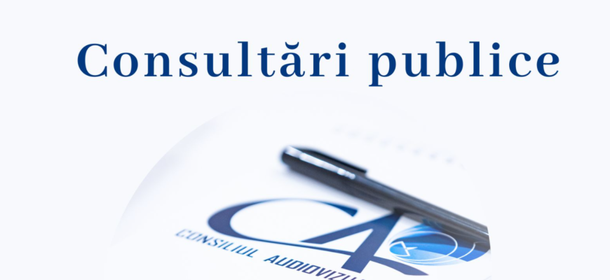 ca initiaza consultari publice