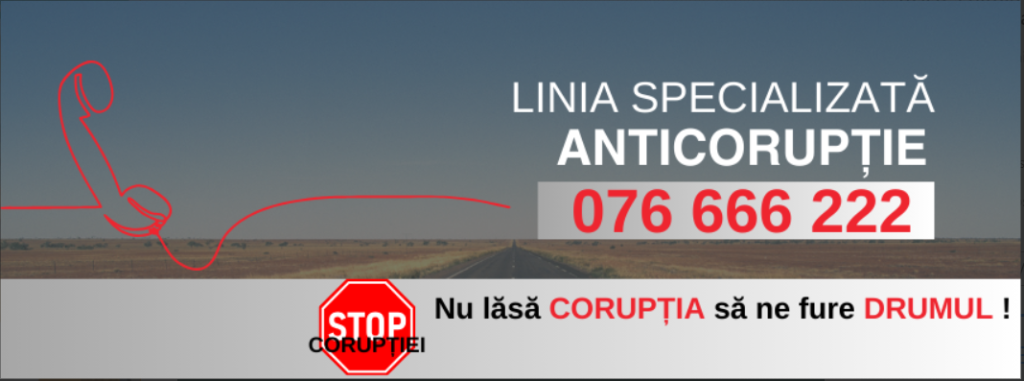 linie specializata anticoruptie