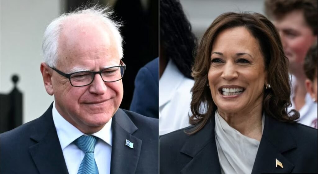 Candidata democrată la președinția SUA Kamala Harris l-a ales pe Tim Walz ca vicepreședinte