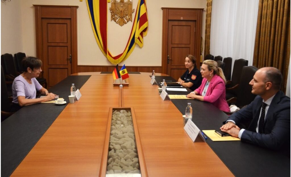 Secretara de stat a Ministerului Afacerilor Interne a avut o întrevedere cu Ambasadoarea Republicii Federale Germania în Republica Moldova