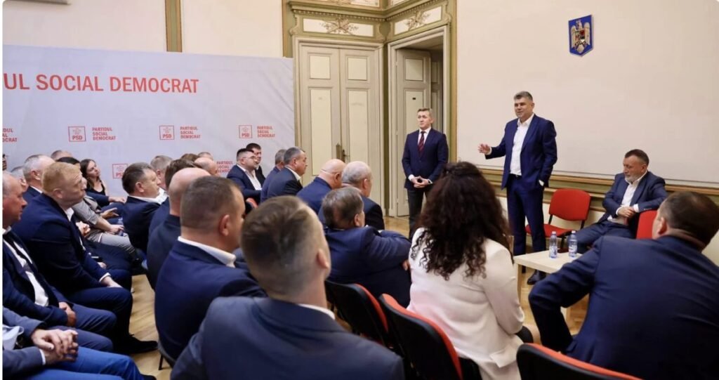 Ciolacu mizează pe electoratul din Republica Moldova. Ce a discutat cu primarii de peste Prut