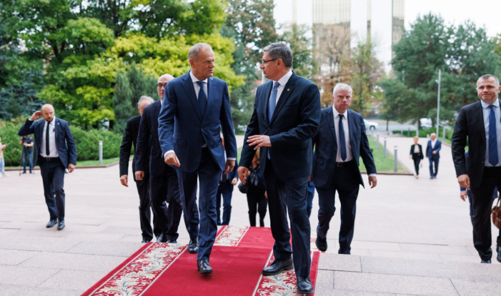 donald tusk a efectuat o vizita oficiala la chisinau