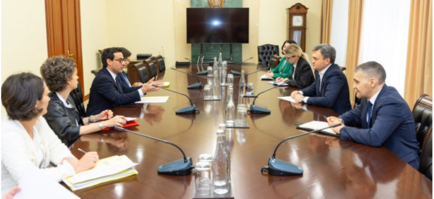 dorin recean a discutat cu sefii diplomatiei