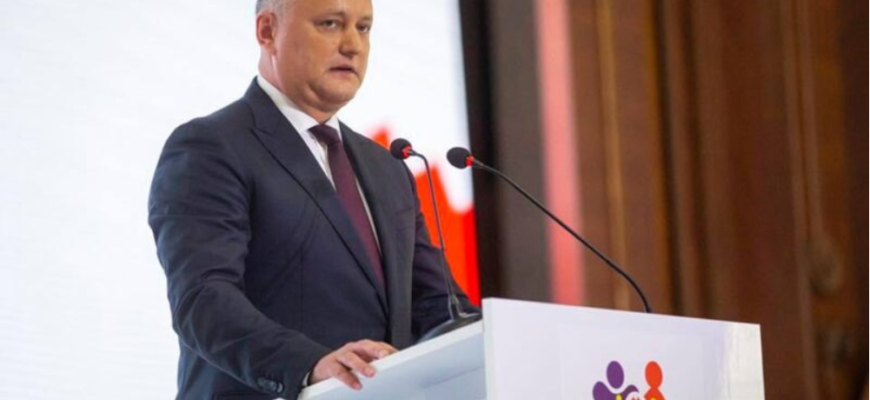 igor dodon citat la politie