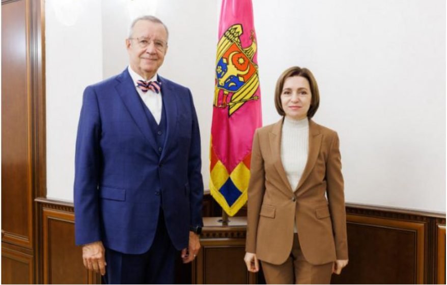 Maia Sandu a discutat cu Toomas Hendrik Ilves, fostul șef de stat al Estoniei