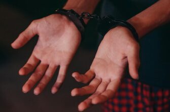 a person in handcuffs