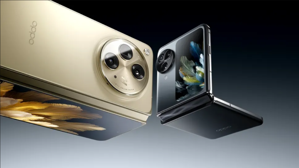 telefon triplu pliabil