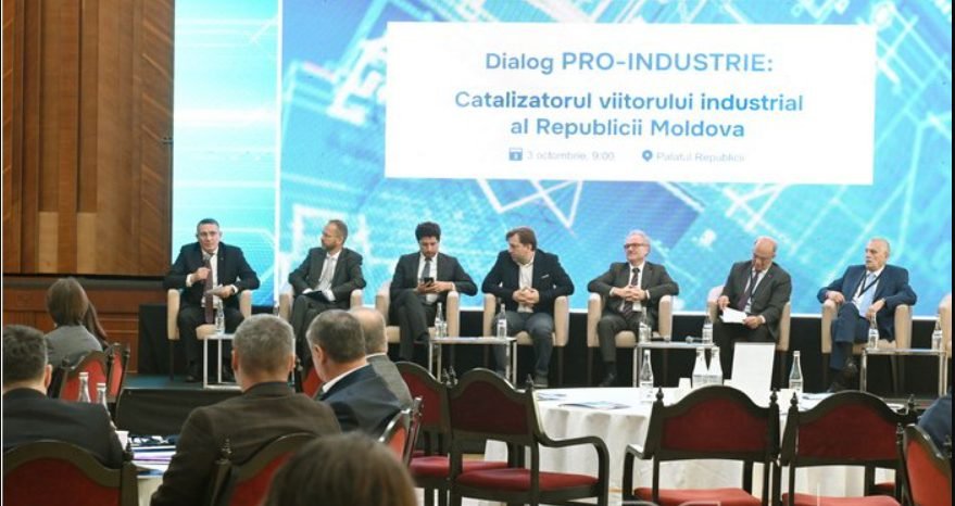 Reprezentanți a peste 250 de companii s-au reunit la Chișinău pentru a discuta despre soluțiile pentru dezvoltarea industriei din Republica Moldova