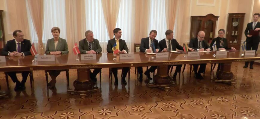 memorandum intre tarile nordice si baltice si r. moldova