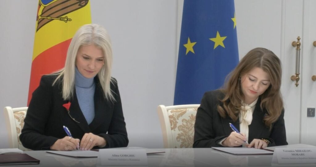 Miniștrii Justiției din R. Moldova și România au semnat un plan bilateral de acțiuni pentru perioada 2025-2027