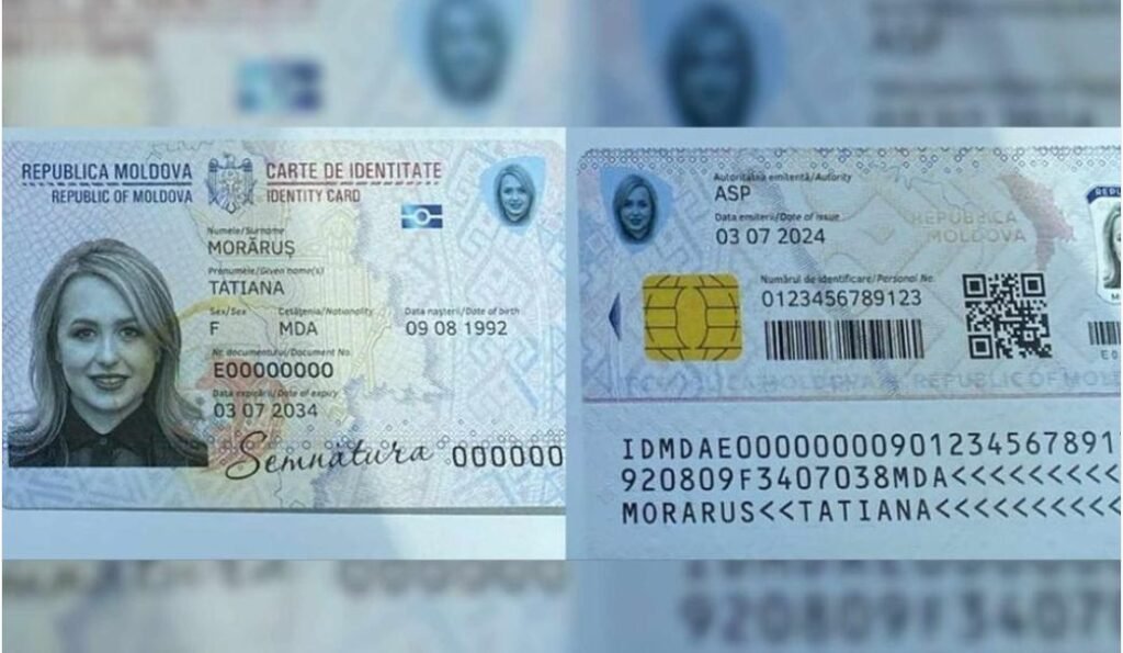 Din 2025, cetățenii Republicii Moldova vor avea un nou act de identitate - Cartea de identitate