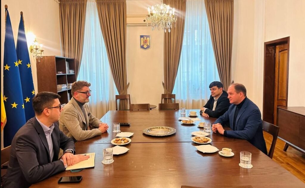 Ion Ceban a avut astăzi o întrevedere cu Ambasadorul României, Cristian-Leon Țurcanu