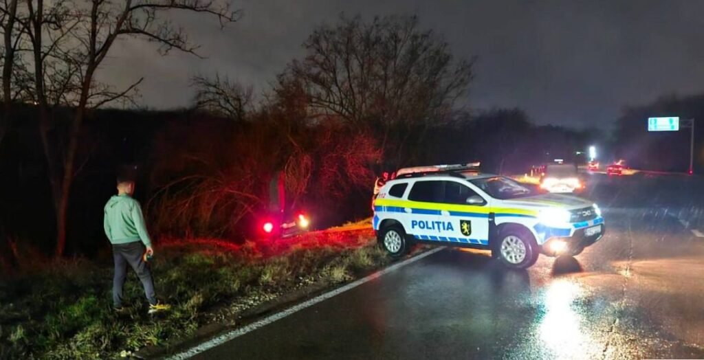 Poliția îndeamnă șoferii să sporească atenția în trafic și să adapteze viteza în funcție de condițiile de drum