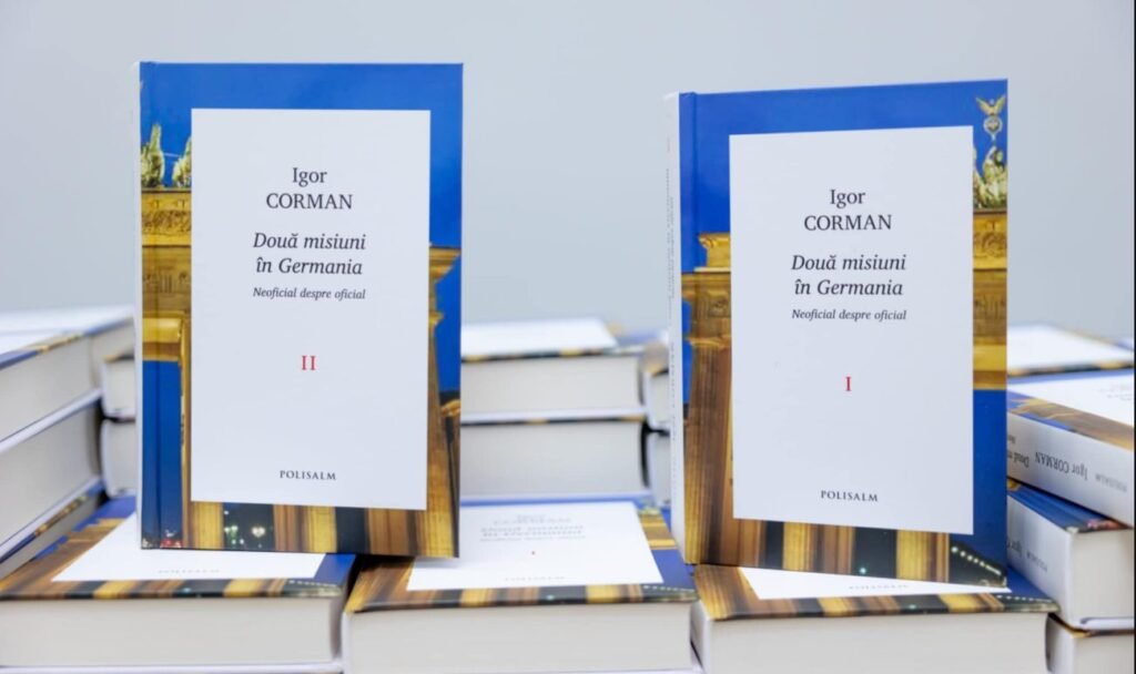 Fostul speaker al Parlamentului, Igor Corman, a lansat cartea „Două misiuni în Germania. Neoficial despre oficial” 1 Fostul speaker al Parlamentului, Igor Corman, a lansat cartea „Două misiuni în Germania. Neoficial despre oficial”