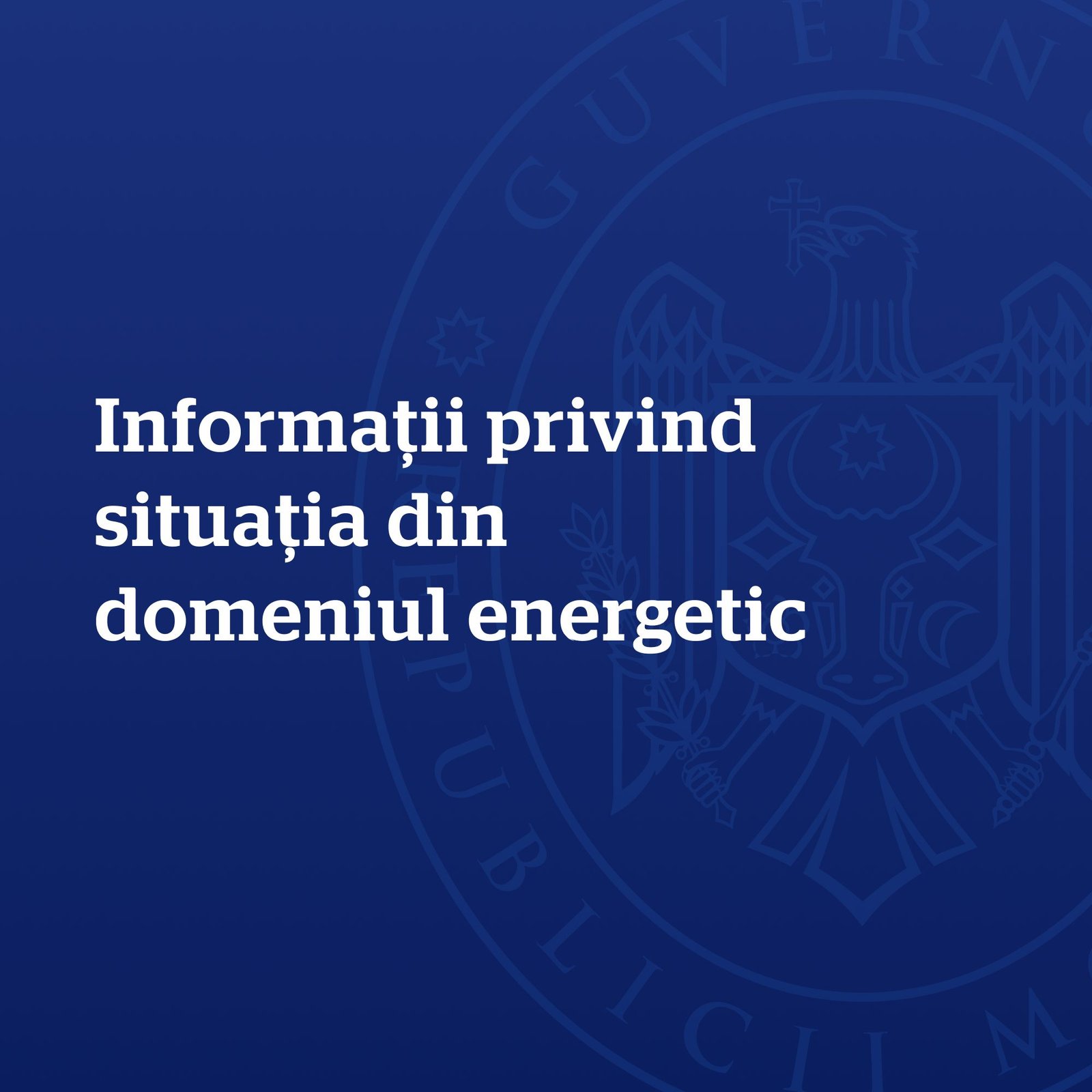 Celula de criză de la Guvern: Necesarul de energie electrică este acoperit pentru 16 ianuarie 