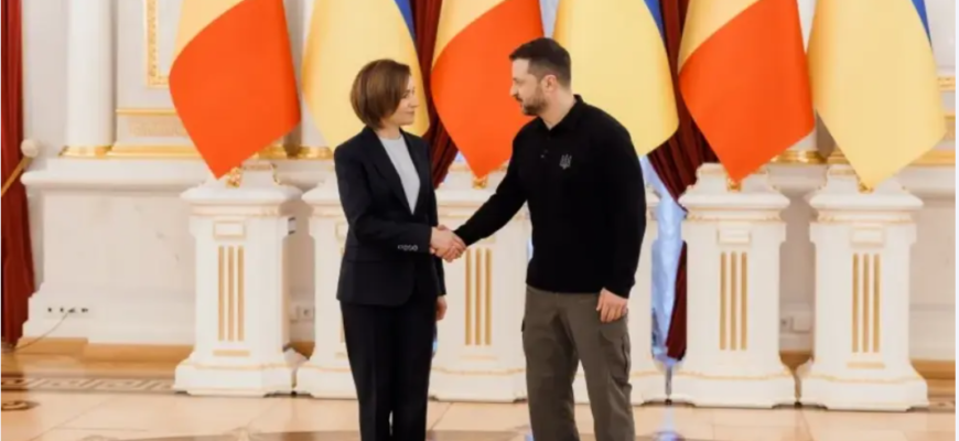 maia sandu si volodimir zelenski