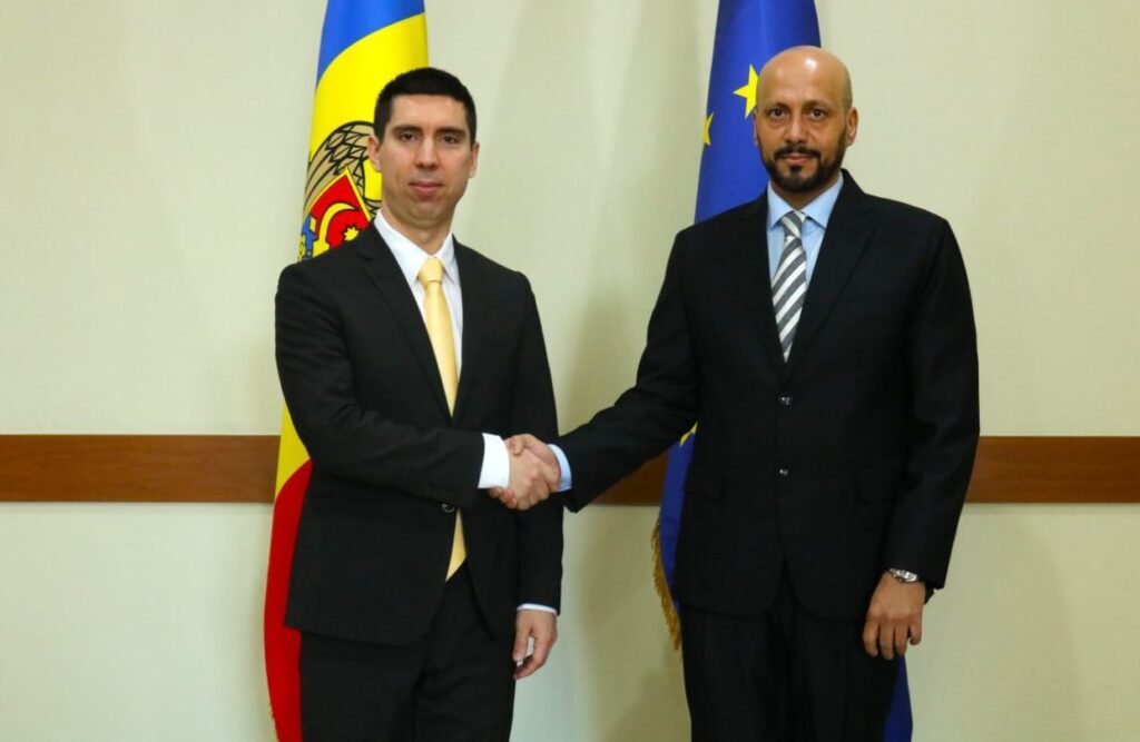 Mihai Popșoi a discutat cu noul Ambasador al Qatarului despre inițiative de cooperare în domenii strategice