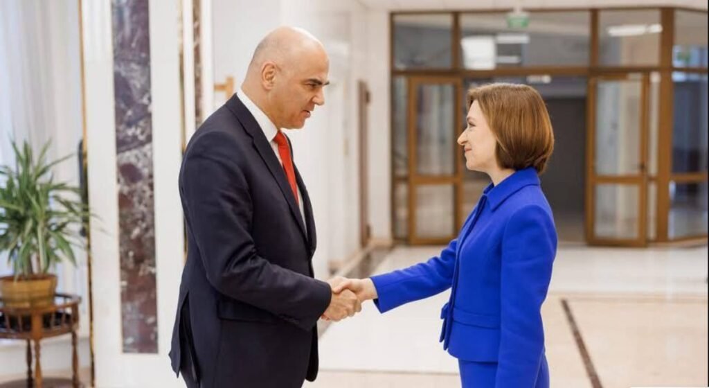 Maia Sandu s-a întâlnit cu Secretarul General al Consiliului Europei, Alain Berset