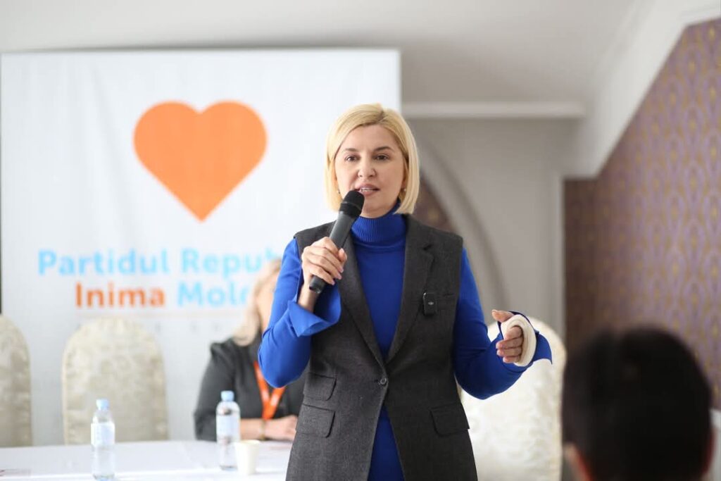 irina vlah presedintele partidului republican inima moldovei