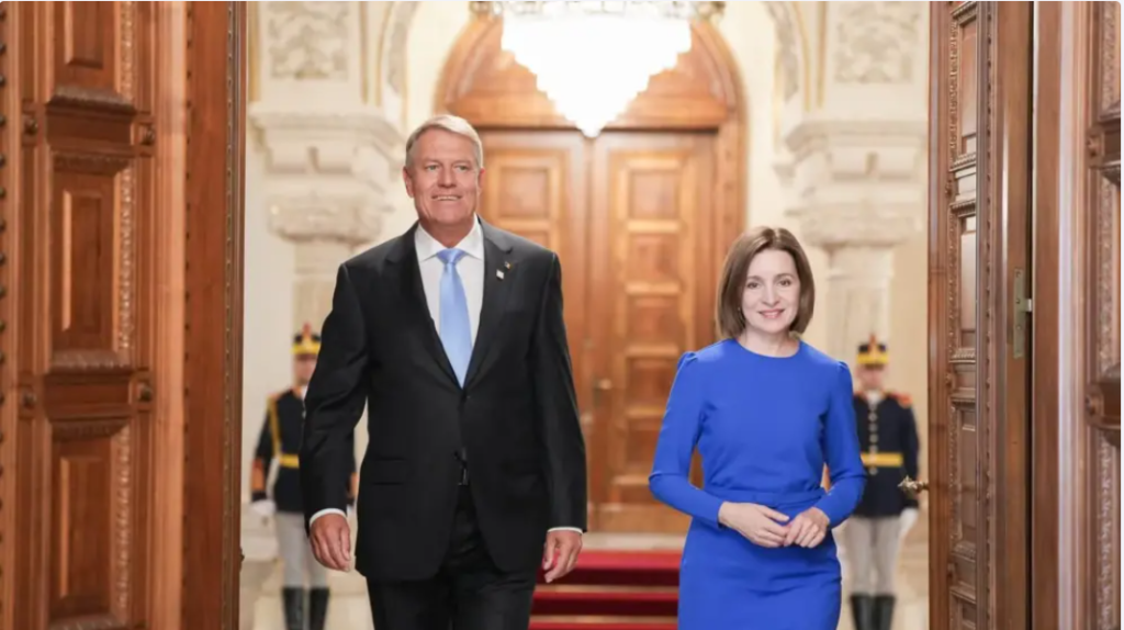 klaus iohannis cu maia sandu