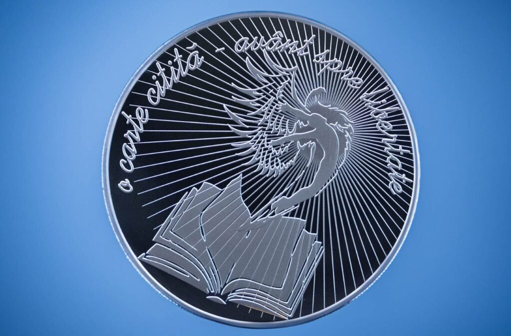 De Ziua Națională a Lecturii, Banca Națională a Moldovei pune în circulație o monedă jubiliară dedicată cărții