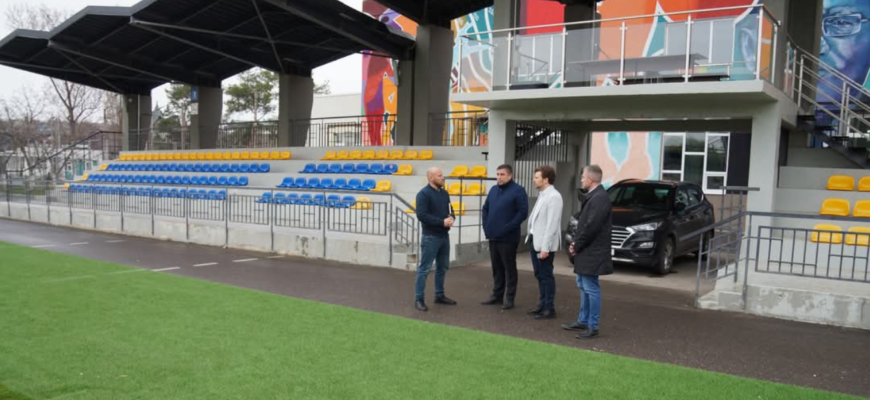 in vizita la scoala sportiva din nisporeni