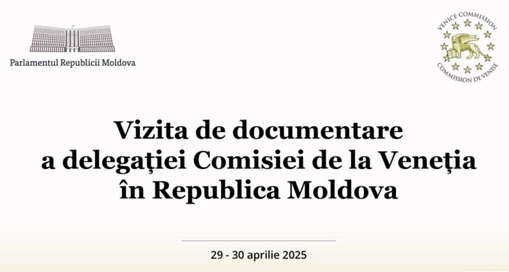 O delegație a Comisiei de la Veneția va efectua o vizită de documentare în Republica Moldova