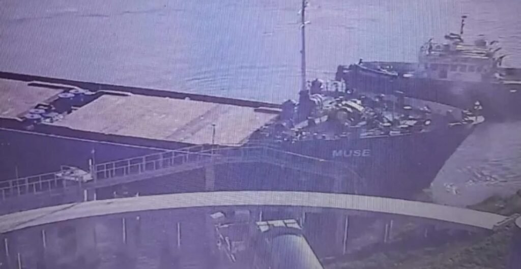 Incident la Portul Giurgiulești: Terminalul de Cereale „Dunăre”, scos temporar din funcțiune după o coliziune cu o navă