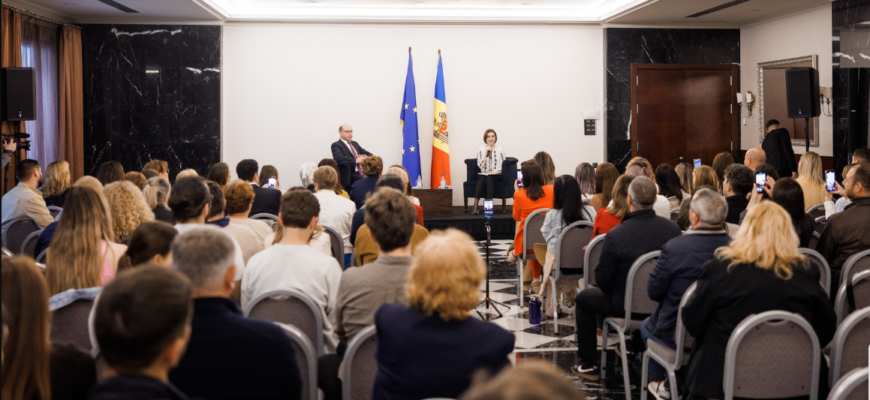 maia sandu s a intalnit cu moldovenii