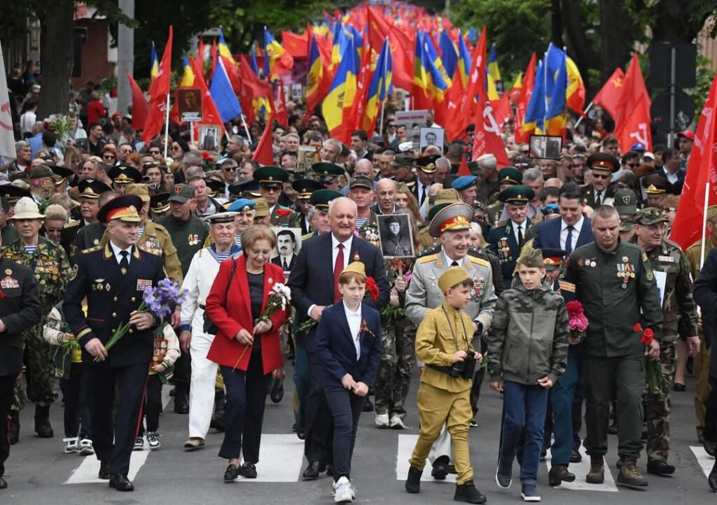 Igor Dodon, despre Marșul Victoriei: „Nimeni nu ne poate interzice să fim mândri. Ne vedem pe 9 mai” 1 marsul victoriei