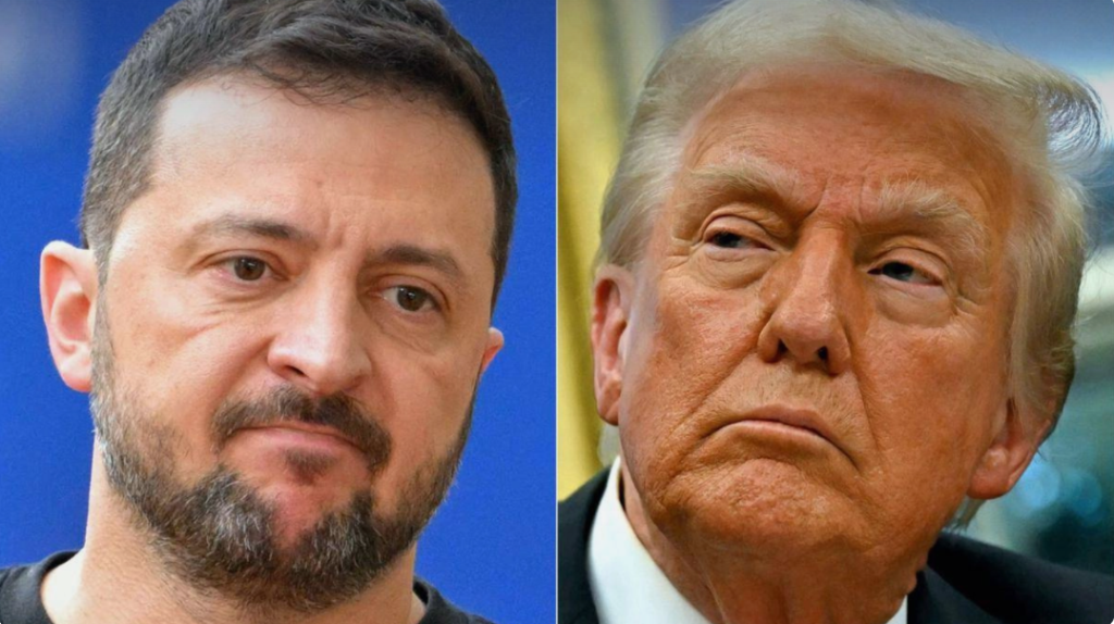 trump il critica pe zelenski