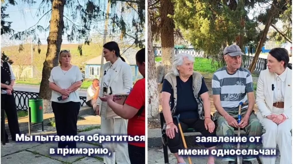 VIDEO// Tensiuni la Risipeni în timpul vizitei Victoriei Furtună. Lidera formațiunii politice "Moldova Mare" acuză intoleranță față de opoziție