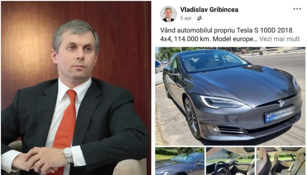Judecătorul CSJ Vladislav Gribincea vinde două Tesla de lux „din motive evidente” 3 Judecătorul CSJ Vladislav Gribincea vinde două Tesla de lux „din motive evidente”