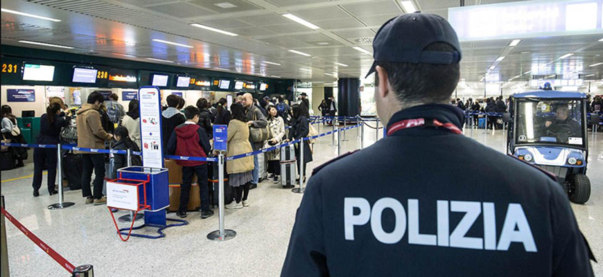 arestat pe aeroportul din bologna