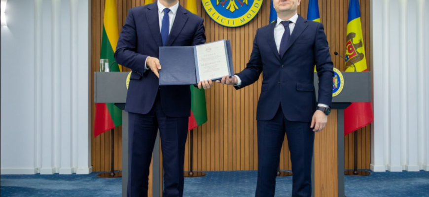 dorin recean intrevedere cu gintautas paluckas