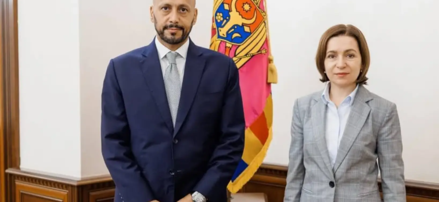 maia sandu cu excelenta sa dr. turki bin abdullah zaid al mahmoud