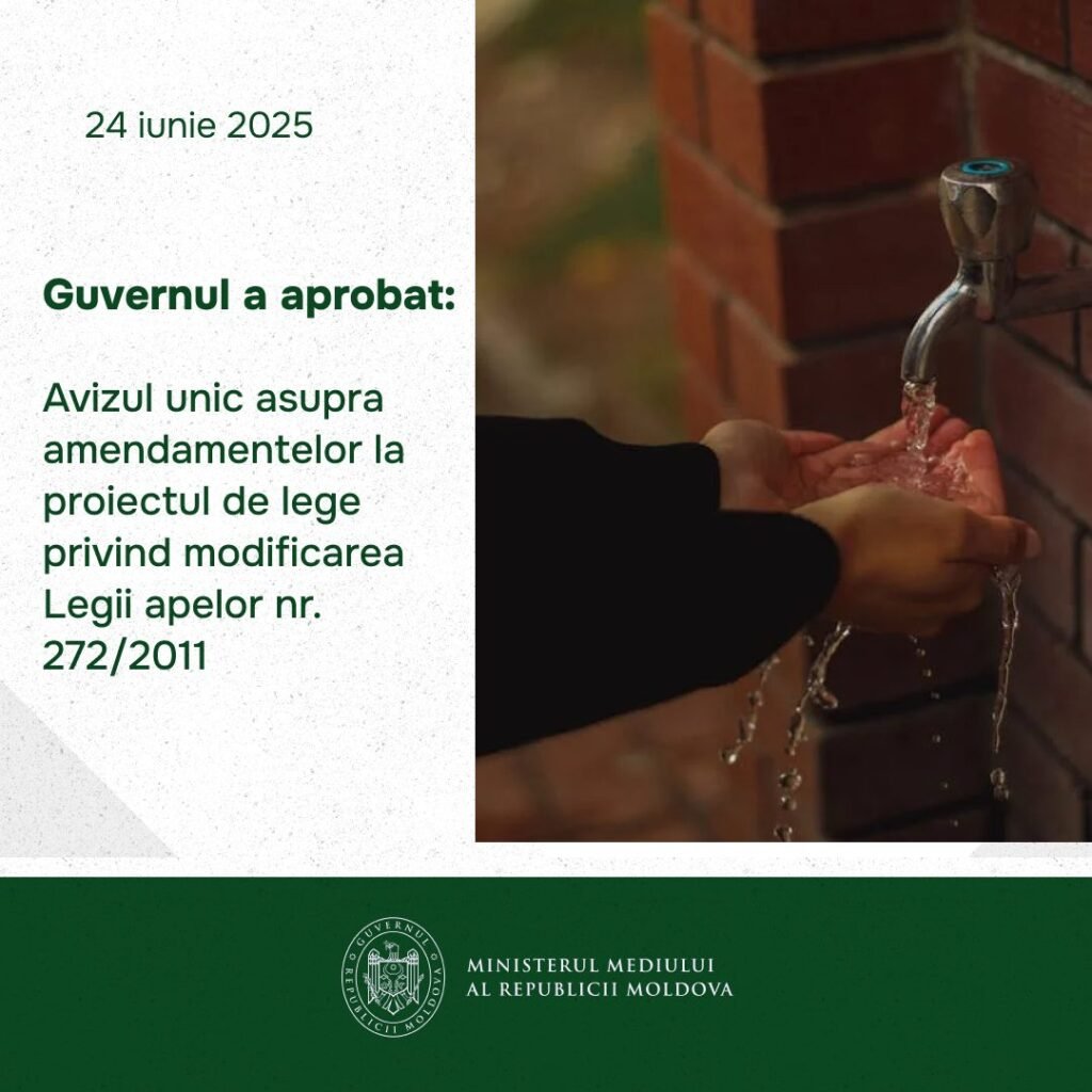 Au fost simplificate procedurile din domeniul protecției mediului și al utilizării durabile a resurselor de apă
