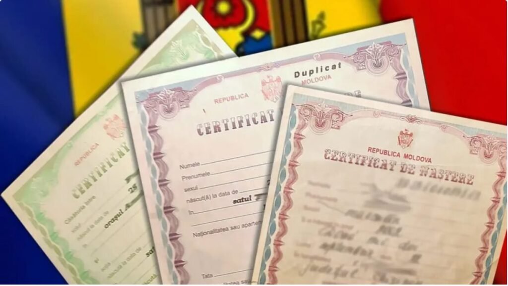 Certificatele de naștere, căsătorie, divorț și deces vor fi emise în format electronic