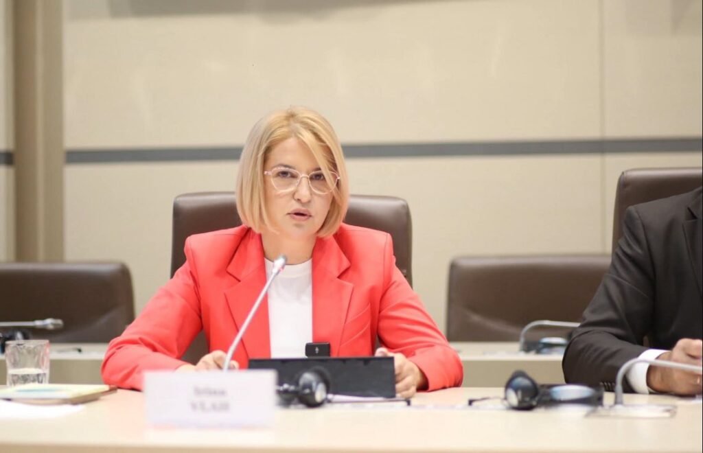 VIDEO// Irina Vlah: "Faptul că cineva a a capturat statul, îşi bate joc de suveranitatea noastră, de independenţă şi democraţie nu înseamnă că trebuie să lăsăm mâinile în jos"