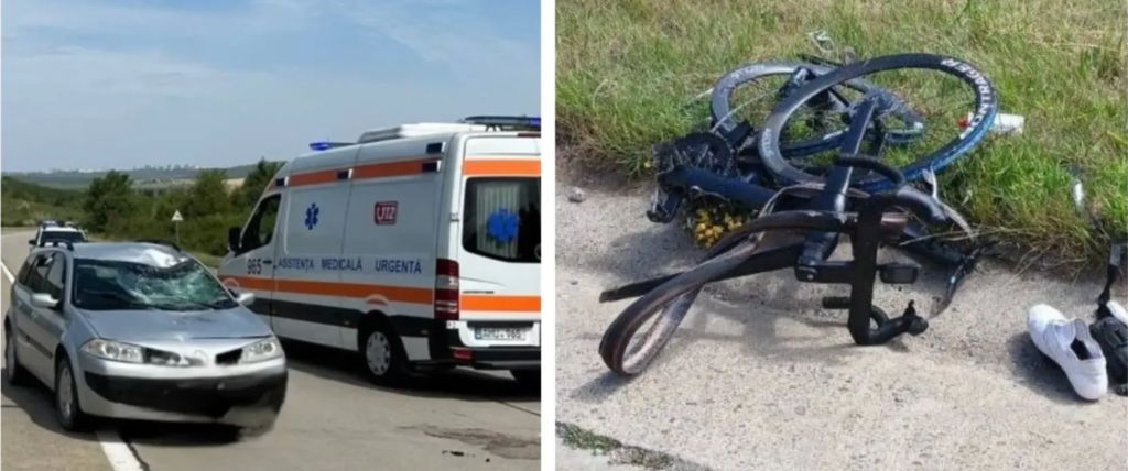 un biciclist si a pierdut viata