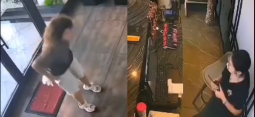 gest dezgustator intr o cafenea