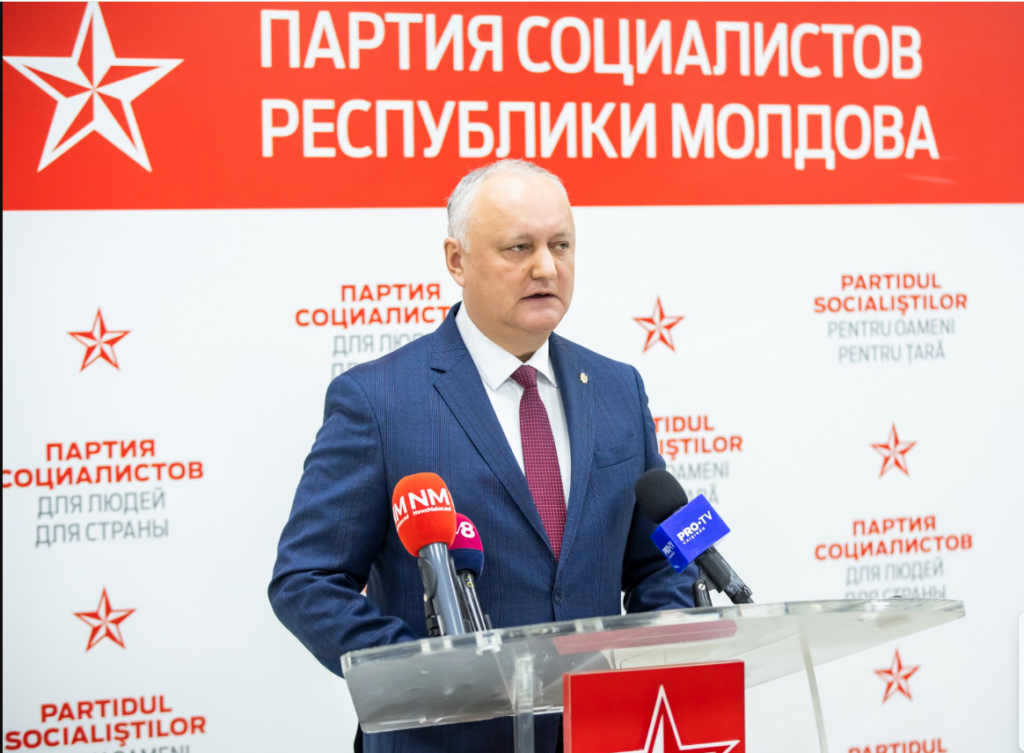 igor dodon lider psrm