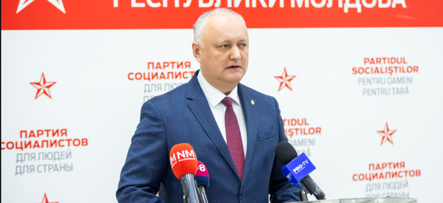 igor dodon lider psrm