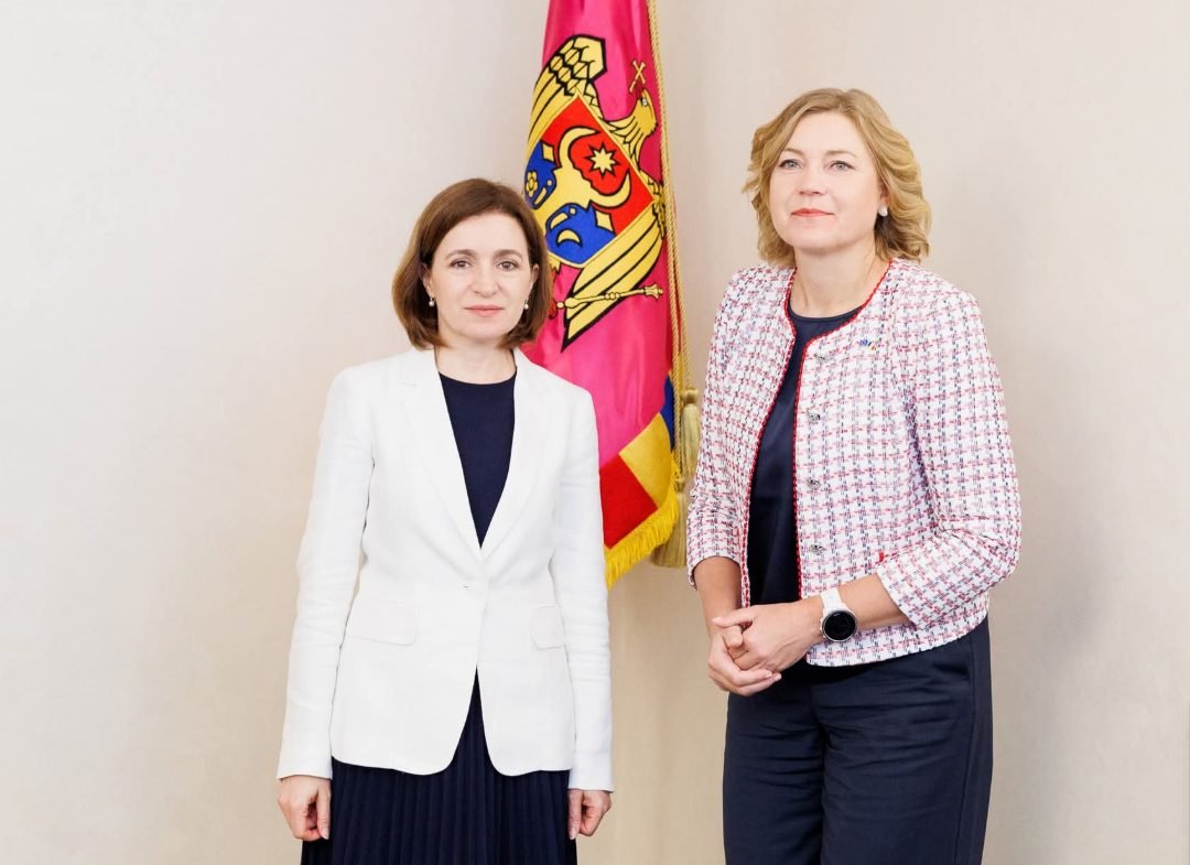 Maia Sandu a avut o întrevedere cu Vicepreședinta executivă a Comisiei Europene pentru suveranitate tehnologică, securitate și democrație, Henna Virkkunen