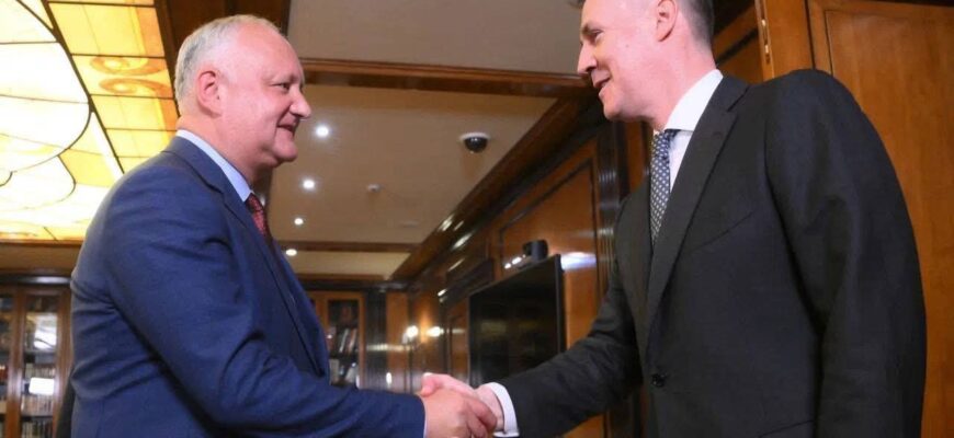 intrevederea cu vicepremierul rus