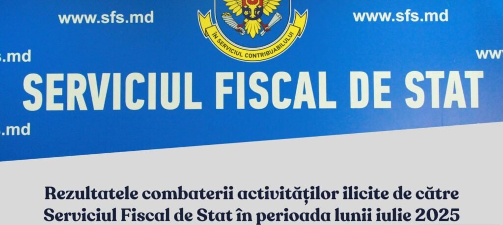 Rezultatele combaterii activităților ilicite de către Serviciul Fiscal de Stat în perioada lunii iulie 2025 2 Rezultatele combaterii activităților ilicite de către Serviciul Fiscal de Stat în perioada lunii iulie 2025