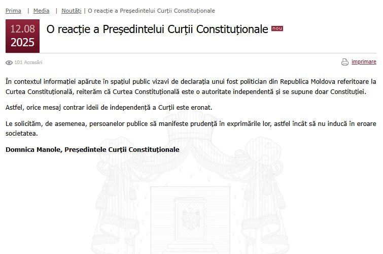 Domnica Manole îi răspunde lui Ion Sturza: ”Solicităm prudență în exprimări pentru a nu induce societatea în eroare” 2 Domnica Manole îi răspunde lui Ion Sturza: ”Solicităm prudență în exprimări pentru a nu induce societatea în eroare”