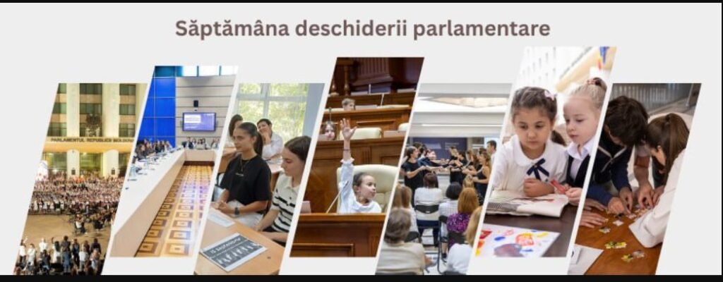 Parlamentul a organizat evenimente dedicate democrației, transparenței și dialogului cu cetățenii în cadrul Săptămânii deschiderii parlamentare