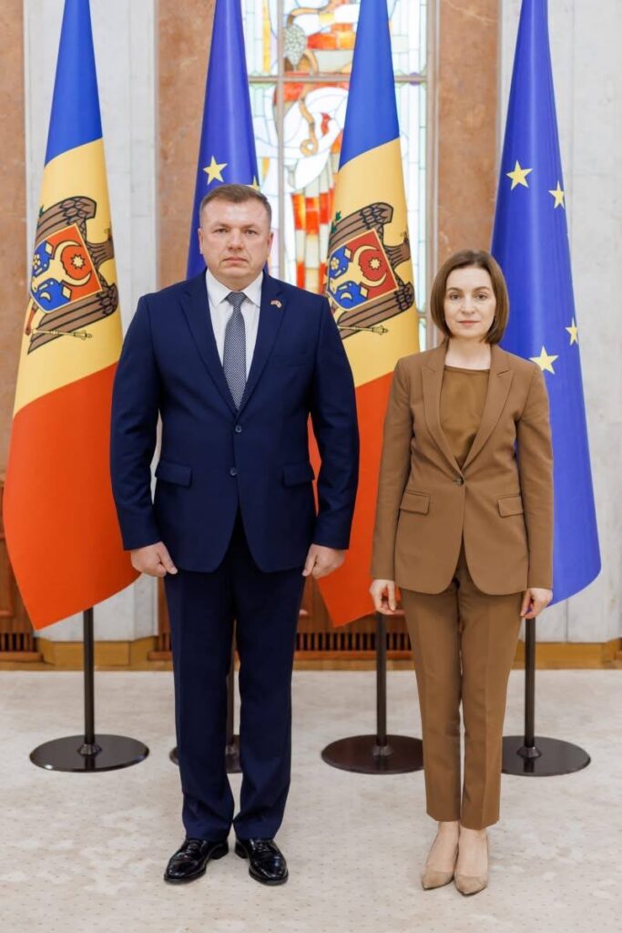 Maia Sandu a primit astăzi scrisorile de acreditare din partea a opt noi ambasadori agreați