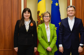 Dorin Recean a avut o întrevedere cu Maria Luís Albuquerque, comisara europeană pentru Servicii Financiare 6 intrevedere cu maria luis